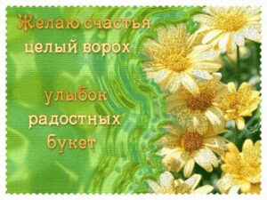 Добрые СМС пожелания девушке